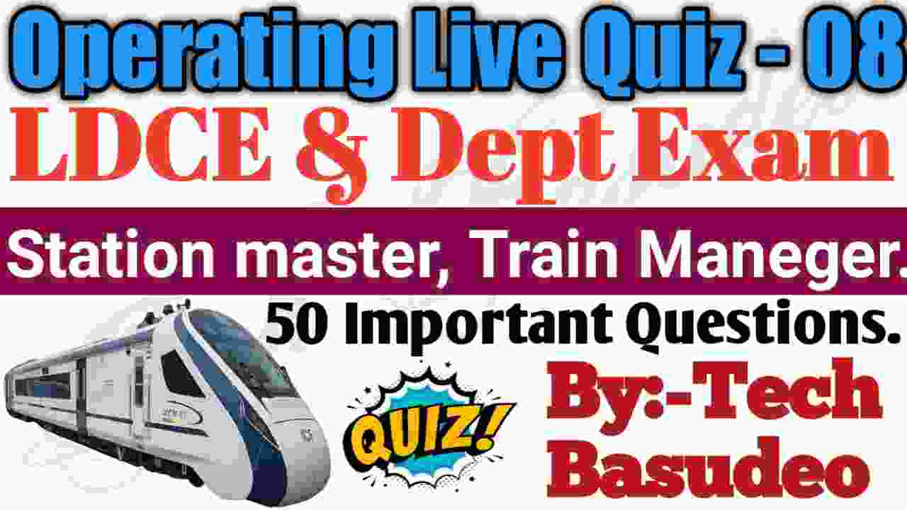 Operating Live Quiz - 08