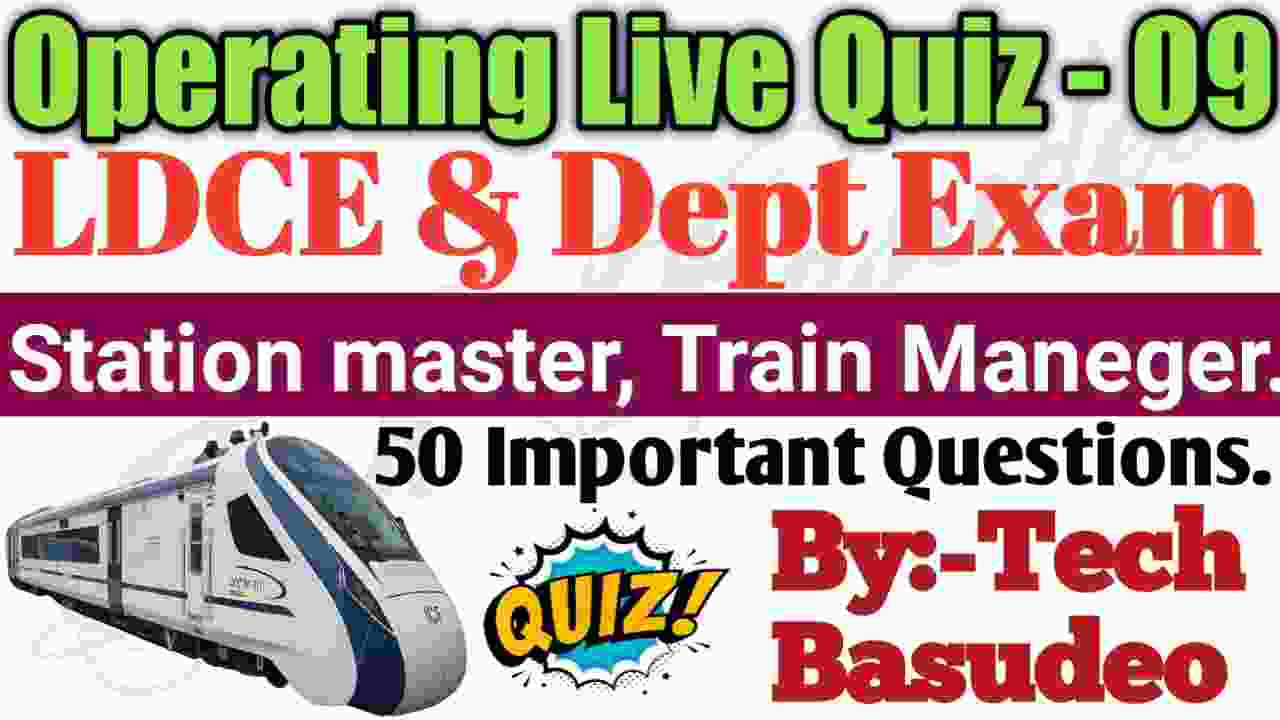 Operating Live Quiz - 09 