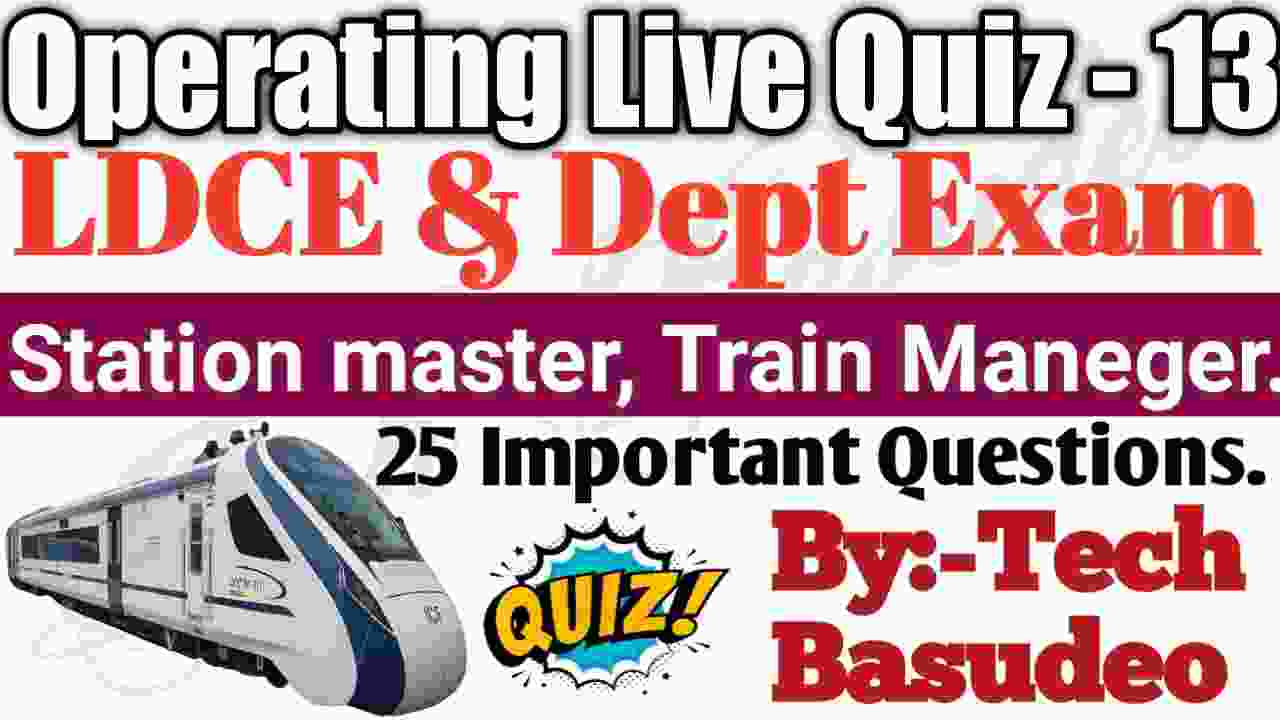 Operating Live Quiz - 13 