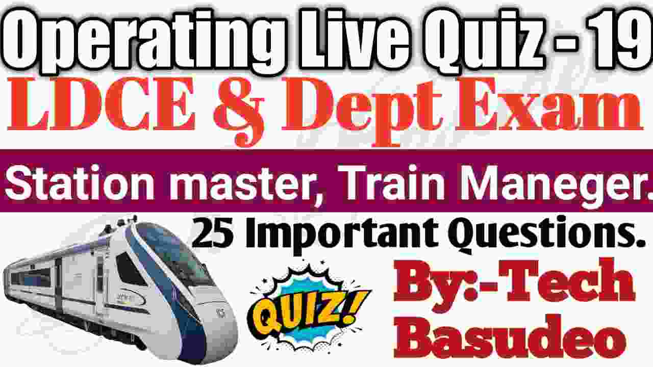 Operating Live Quiz - 19 